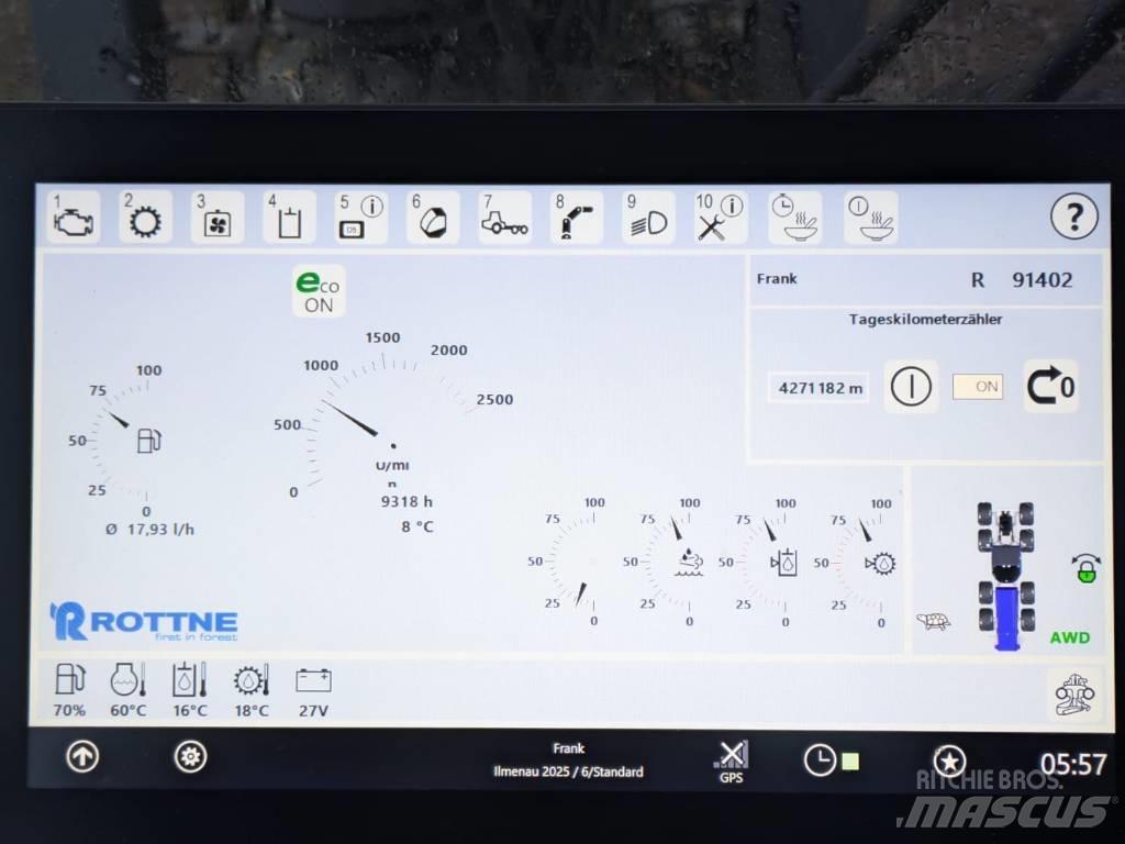 Rottne H21 SP 761 Harwestery