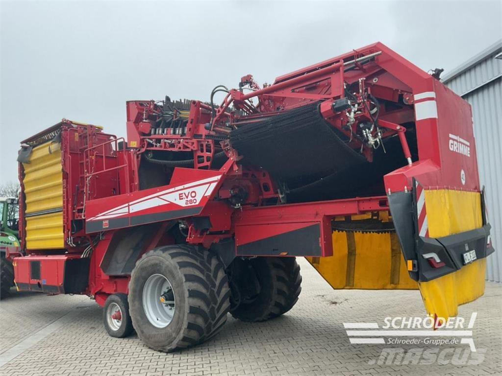 Grimme EVO 280 Kombajny ziemniaczane i kopaczki