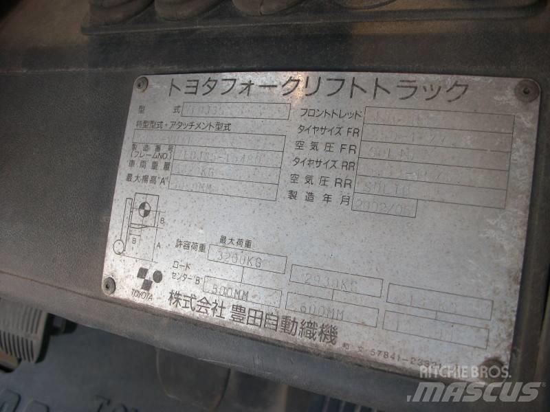 Toyota 7 FDJ 35 Wózki Diesla