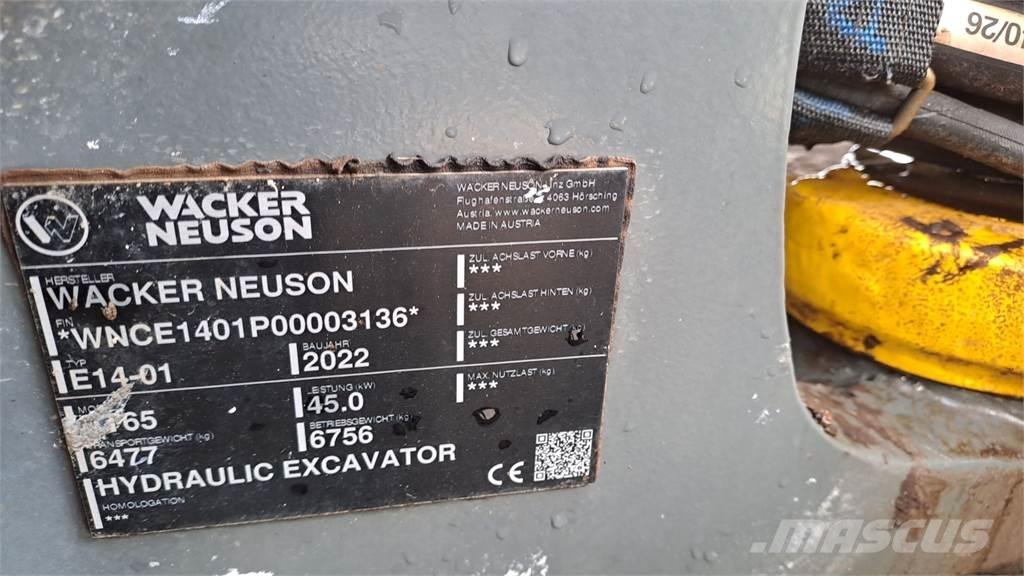 Wacker Neuson ET65 Koparki gąsienicowe