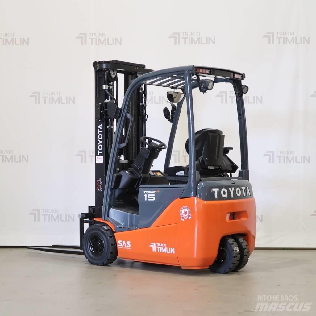 Toyota 8FBE15T Wózki elektryczne