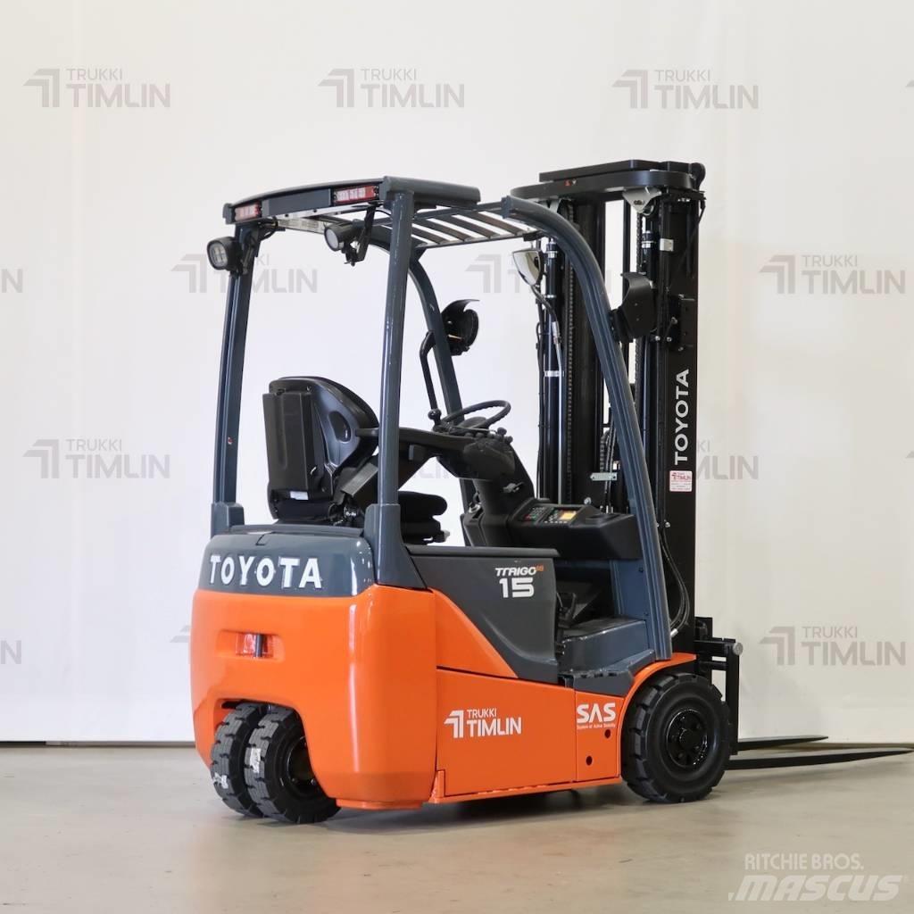 Toyota 8FBE15T Wózki elektryczne