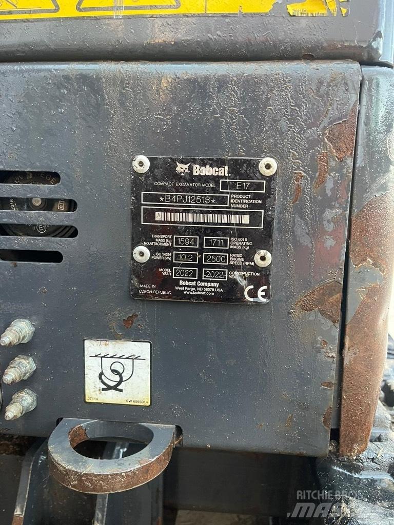 Bobcat E 17 Minikoparki