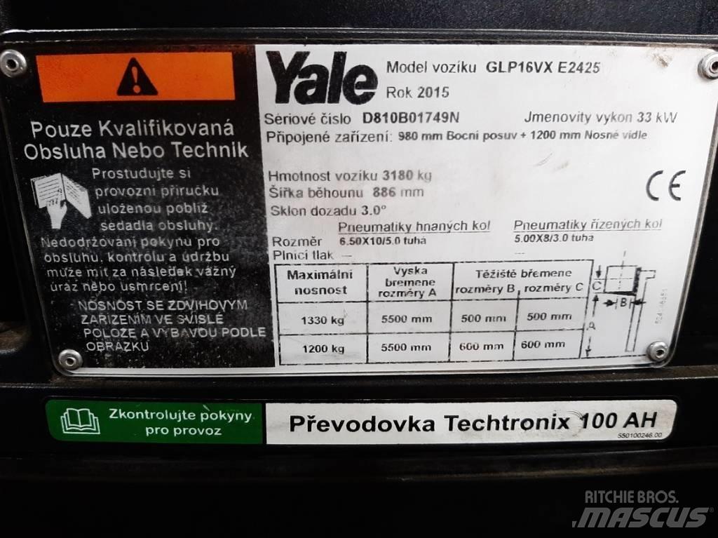 Yale GLP16VX Wózki LPG