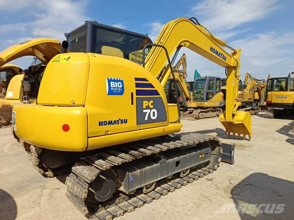 Komatsu PC 70 Midikoparki  7t - 12t