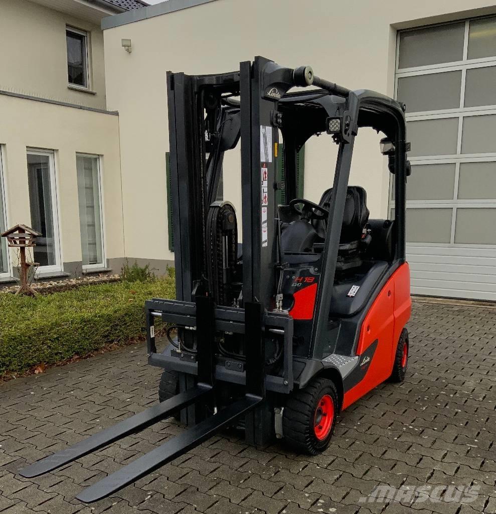 Linde H18T-01 Wózki LPG