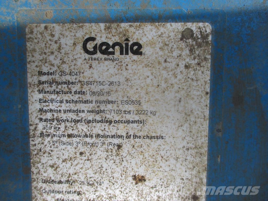 Genie GS 4047 Podnośniki nożycowe