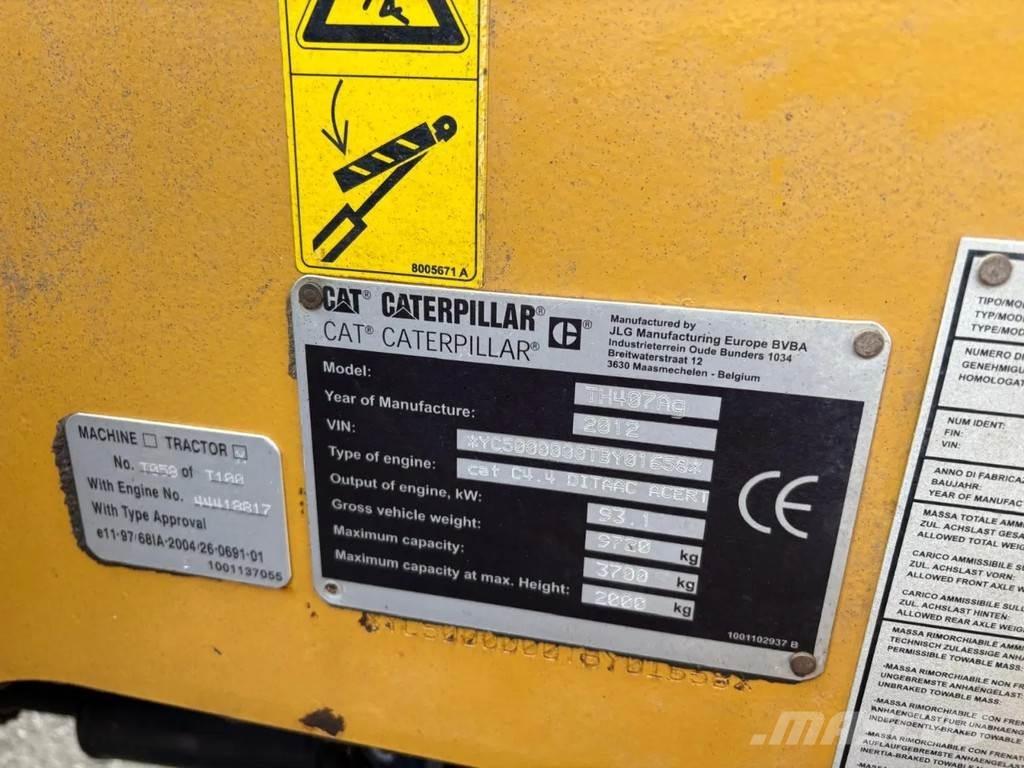 CAT TH407 Ładowarki rolnicze