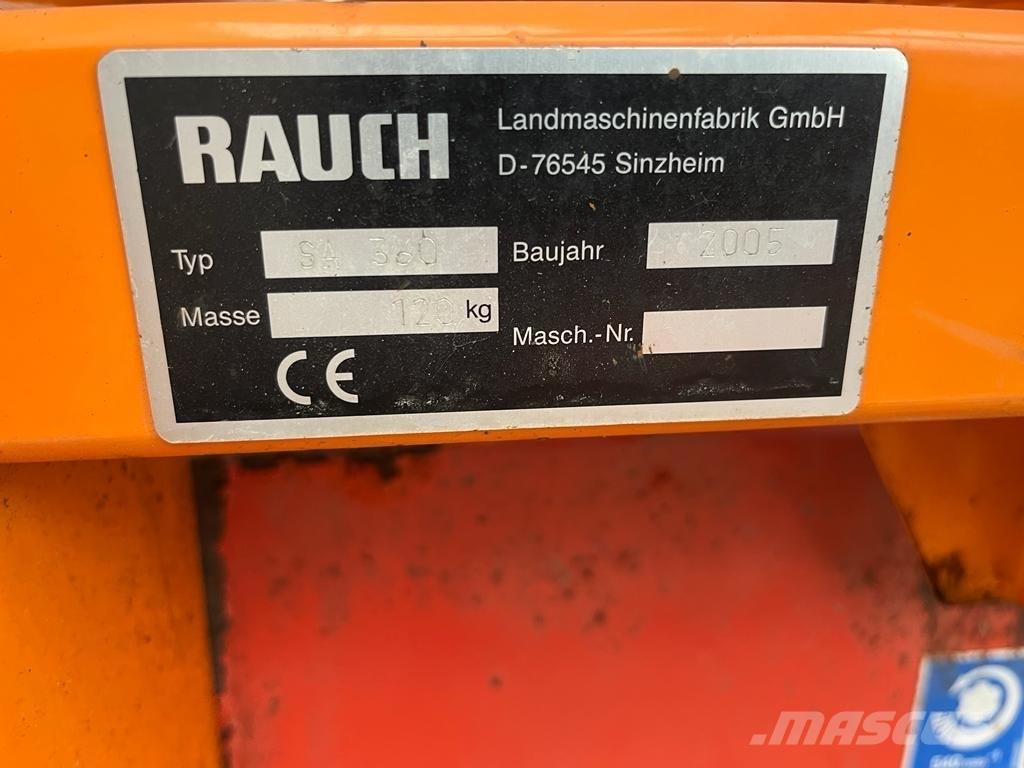 Rauch SA 360 Piaskarki i solarki