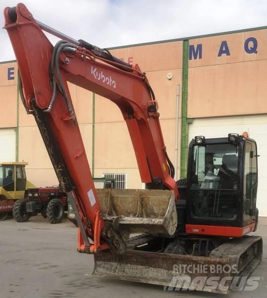 Kubota KX 080-4 Midikoparki  7t - 12t