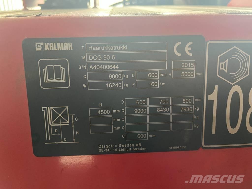 Kalmar DCG 90-6 Wózki Diesla