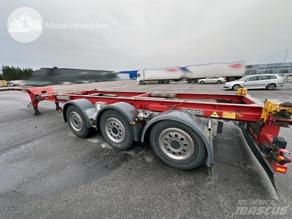 Renders RPS 10 Naczepy do transportu kontenerów