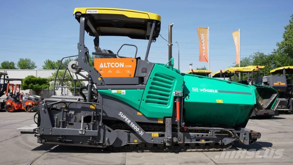 Vögele SUPER 1800-3I Rozściełacze do asfaltu