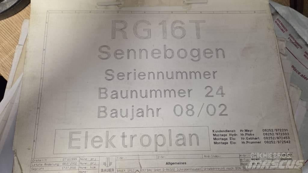Bauer RTG 16T Wibracyjne maszyny do palowania