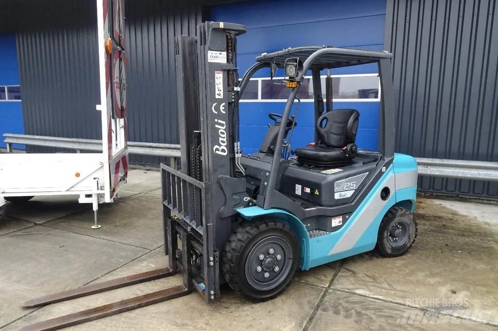 Baoli KBD25 Diesel . Wózki widłowe inne