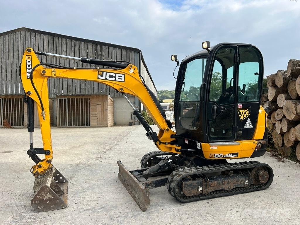 JCB 8026 CTS Minikoparki