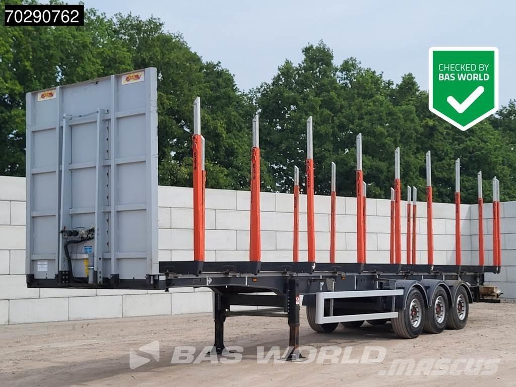 A&D LPRS24 3 axles Naczepy do transportu drewna