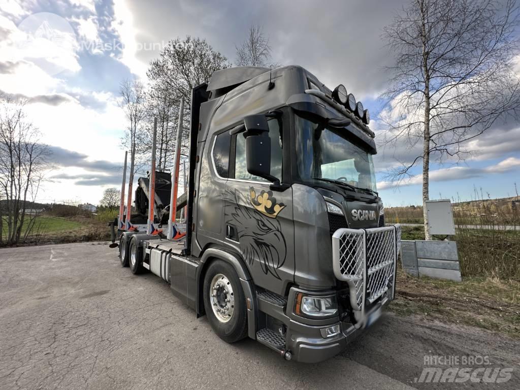 Scania R 730 Samochody do przewozu drewna