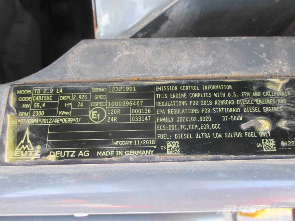 Wacker Neuson DV 60 Wozidła kolebkowe