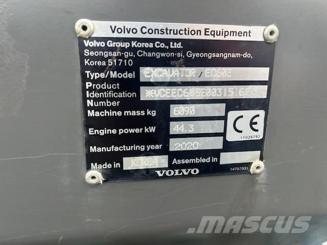 Volvo EC 60 E Minikoparki
