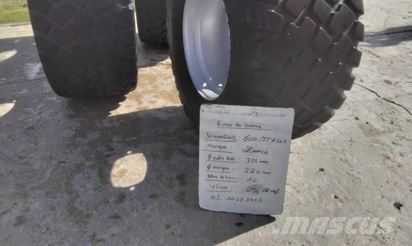 Alliance 600/55R26.5 Opony, koła i felgi