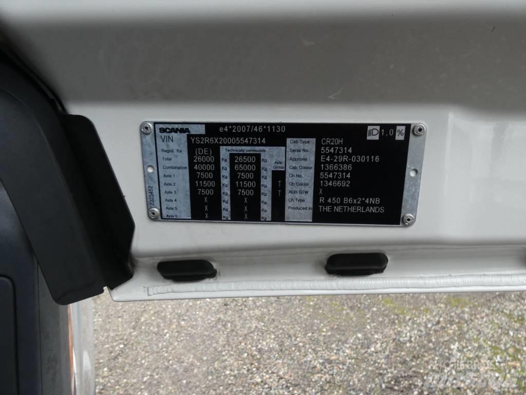 Scania R 450 Pojazdy pod zabudowę
