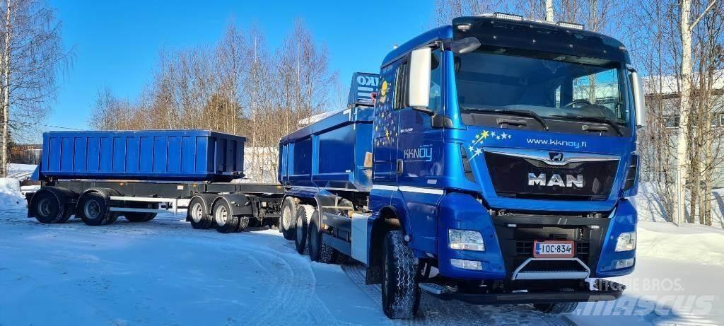 MAN TGX 35.580 Wywrotki