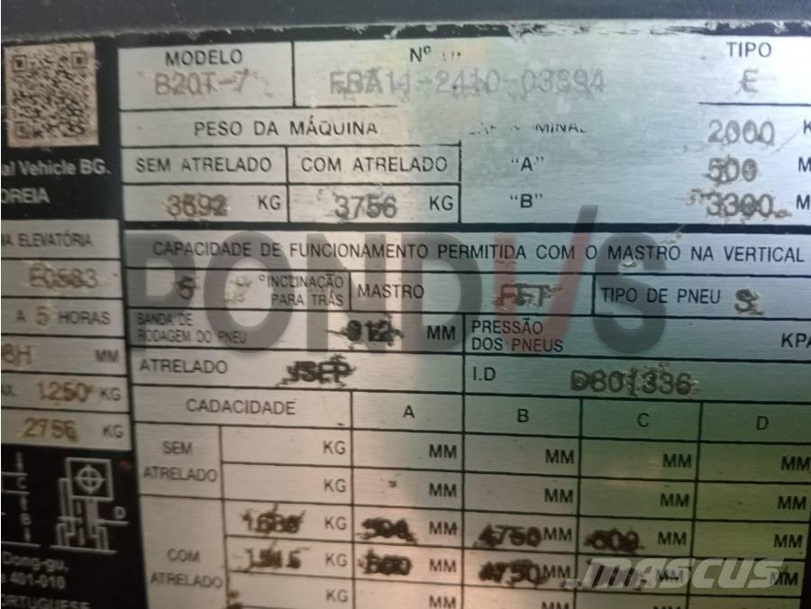 Doosan B 20 T-7 Wózki elektryczne