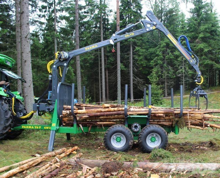 Farma 6,7-10 4WD Przyczepy leśne