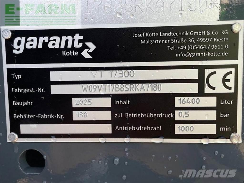  Gebo vt 17.300 Rozrzutnik obornika