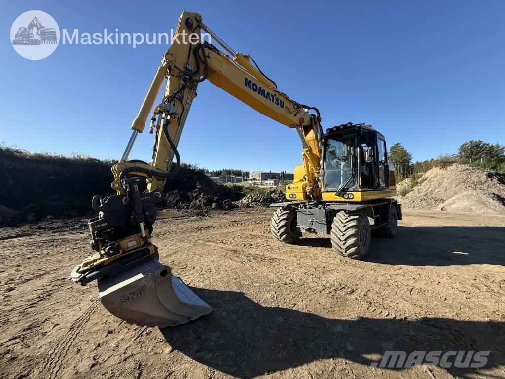 Komatsu PW 160 Koparki kołowe