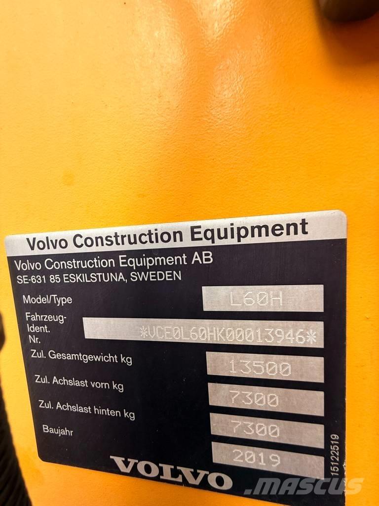 Volvo L 60 H Ładowarki kołowe