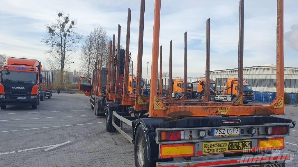  MHS  PO20 Przyczepy do przewozu drewna