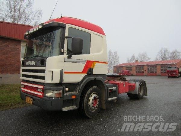 Scania P124 4X2 3700 Ciągniki siodłowe