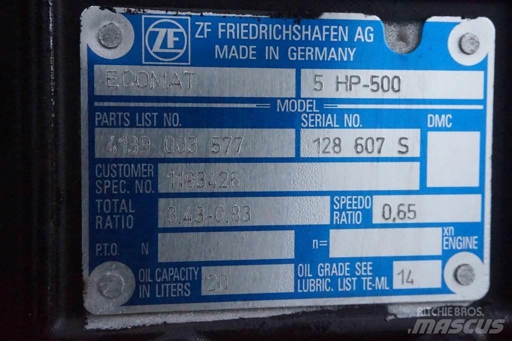 ZF 5 HP-500 Przekładnie i skrzynie biegów
