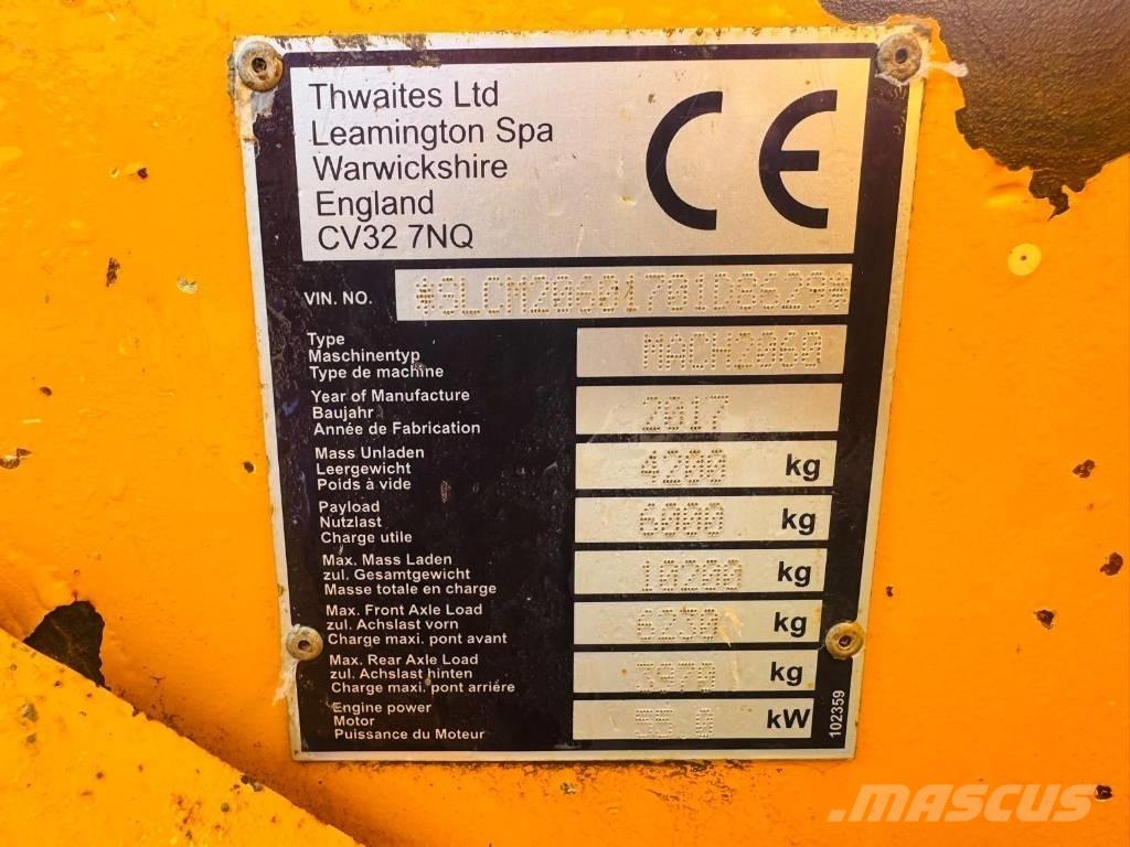 Thwaites 6T Wozidła kolebkowe