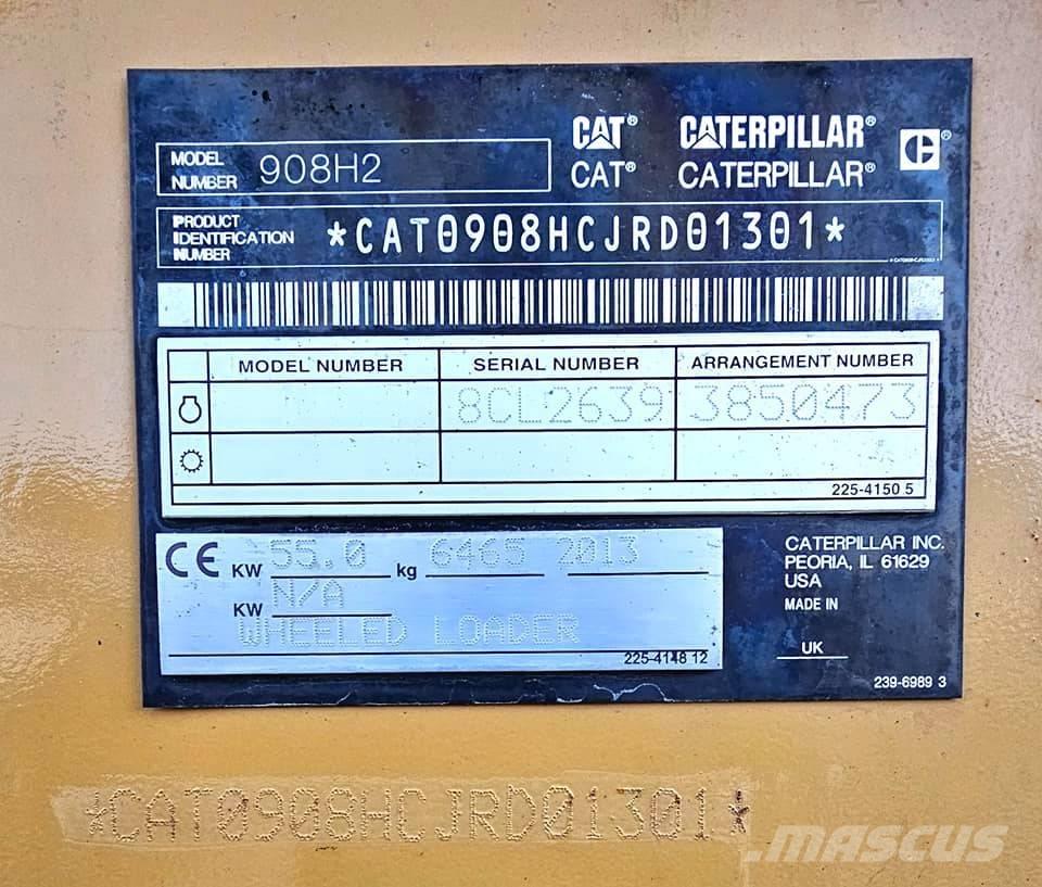 CAT 908 H 2 Ładowarki kołowe