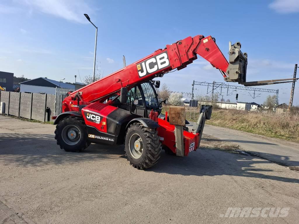 JCB 540-180 Teleskopowe ładowarki kołowe