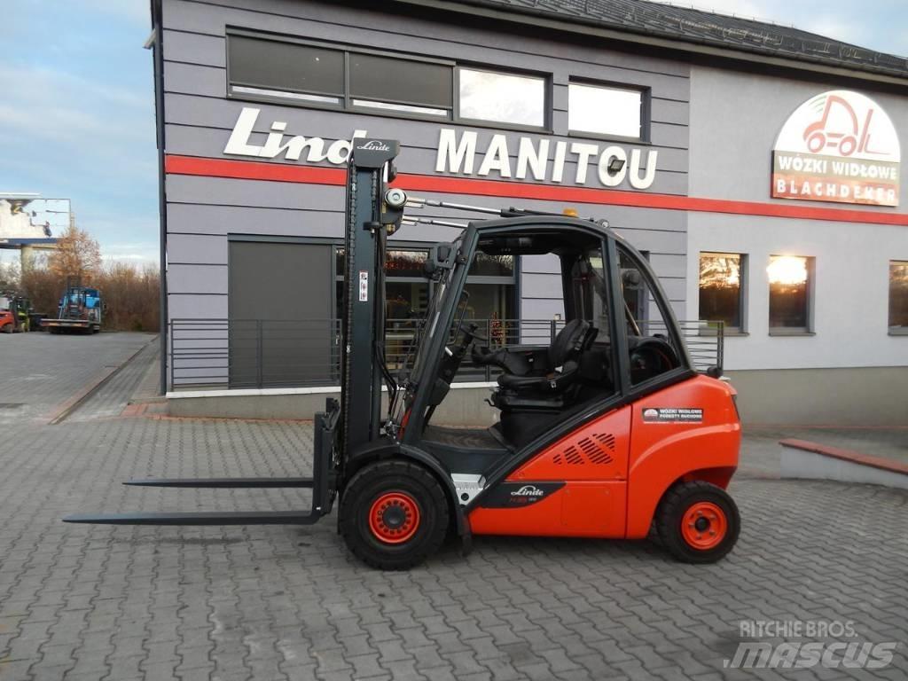 Linde H35T-02 Wózki LPG
