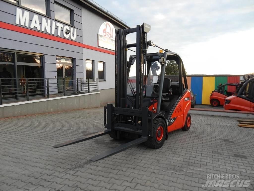 Linde H35T-02 Wózki LPG