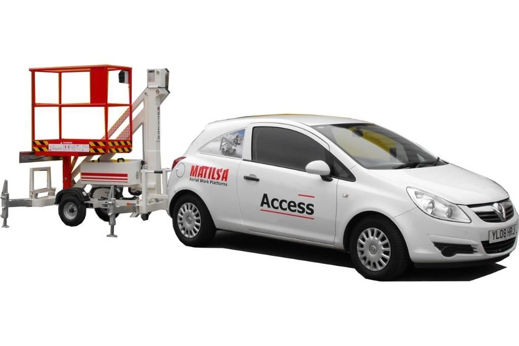 Matilsa Parma 7 Podnośniki na przyczepach