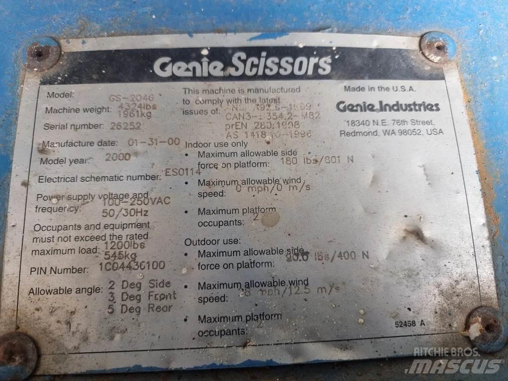 Genie GS2046 Podnośniki nożycowe