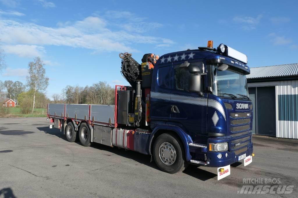 Scania G450 6x2 Żurawie samochodowe