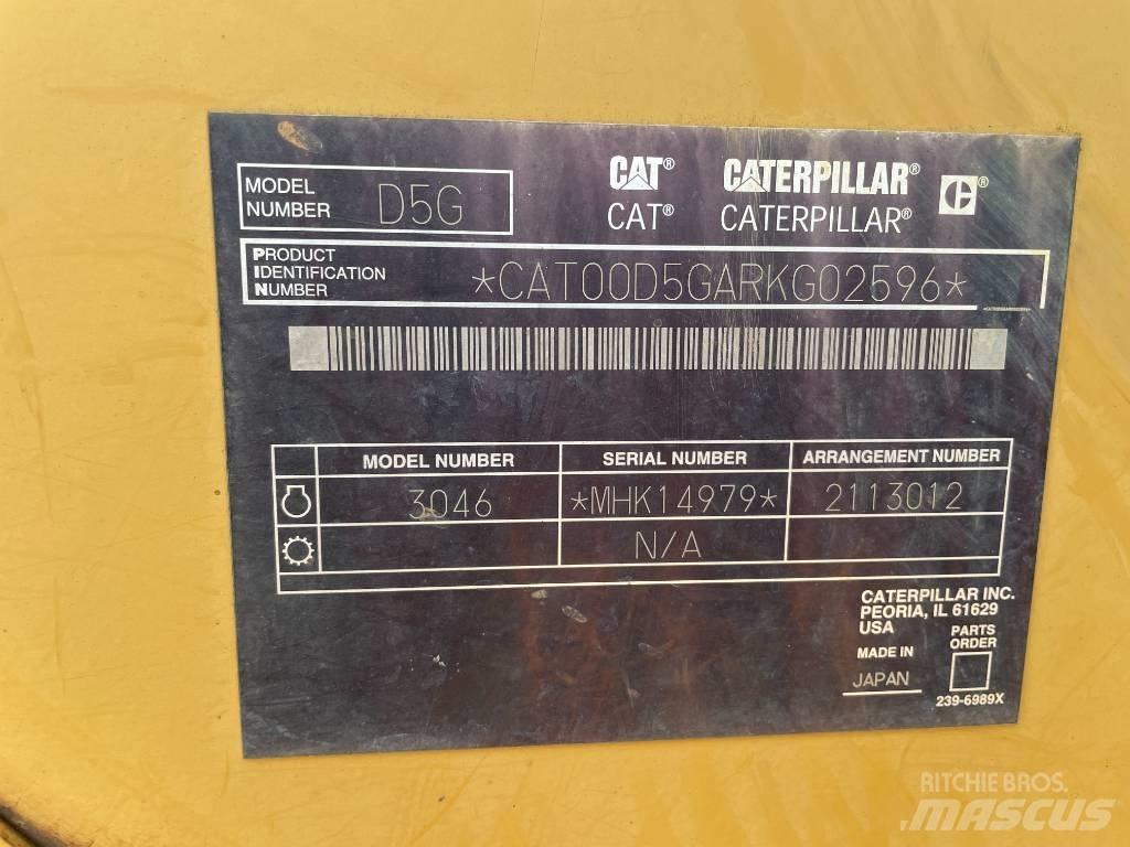 CAT D 5 LGP Spycharki gąsienicowe