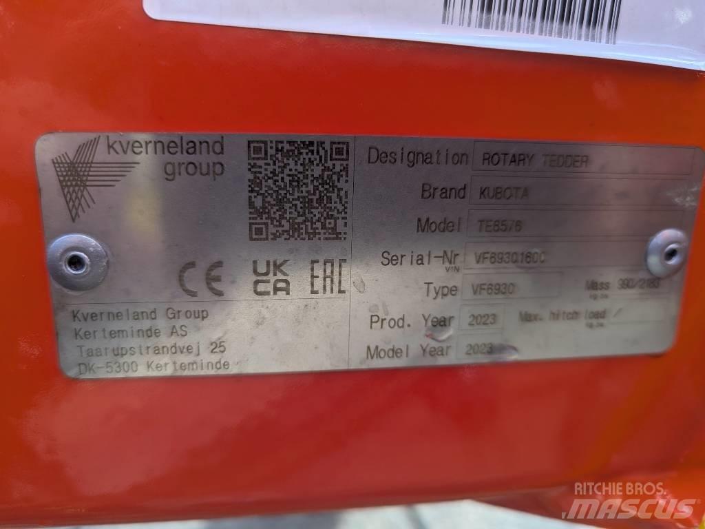 Kubota TE 6576 Osprzęt do słomy