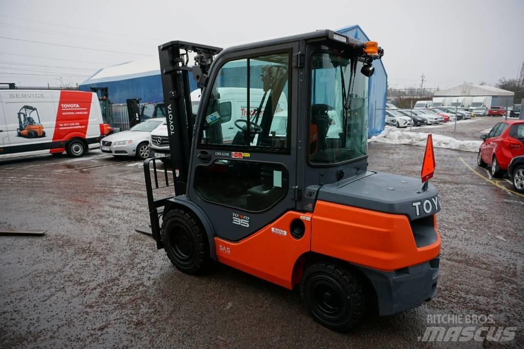 Toyota 52-8FDJF35 Wózki Diesla