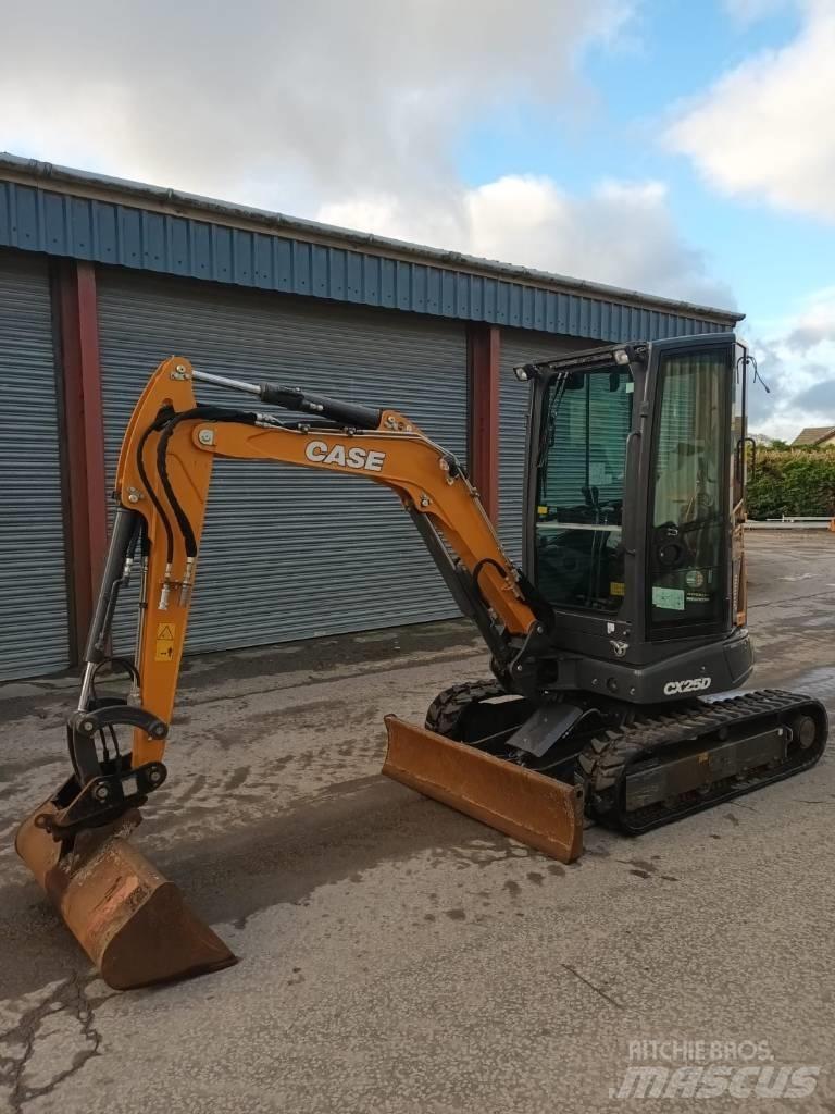 CASE CX 25 D Minikoparki