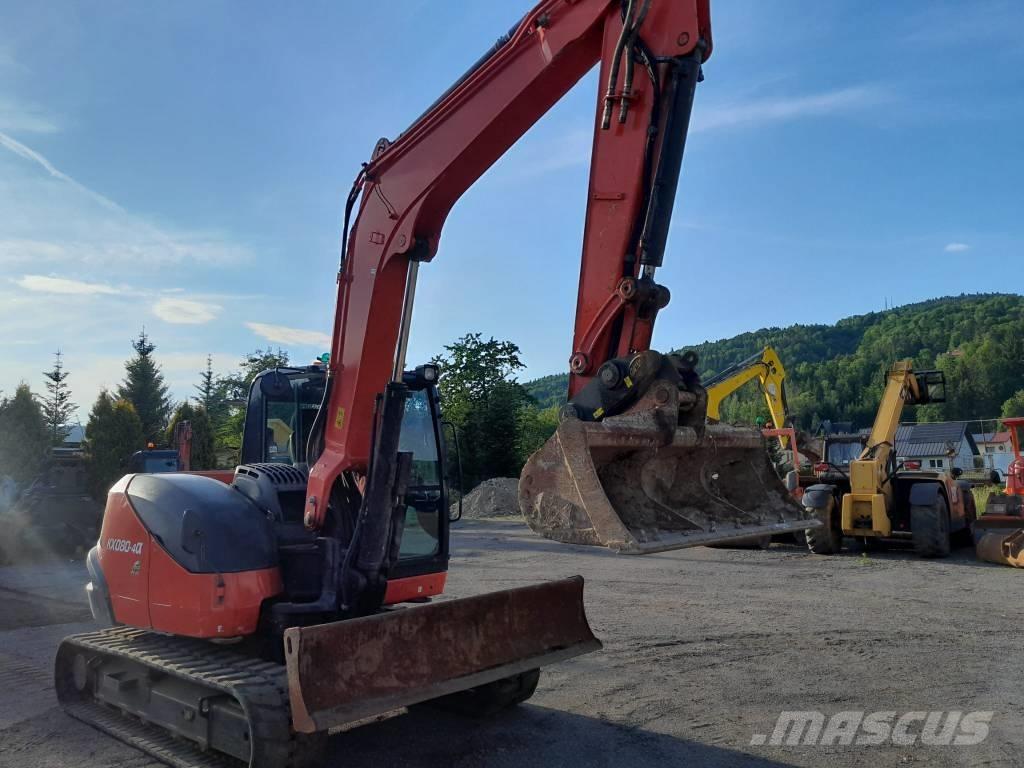 Kubota KX 080-4 Midikoparki  7t - 12t