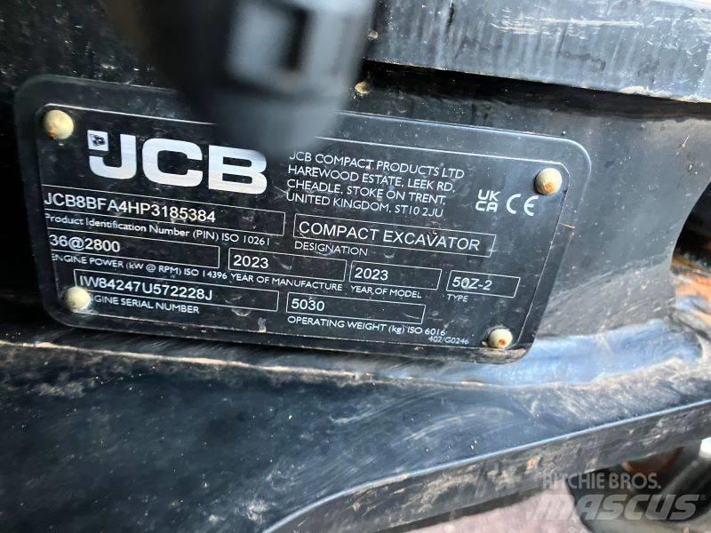 JCB 50 Z-2 Minikoparki
