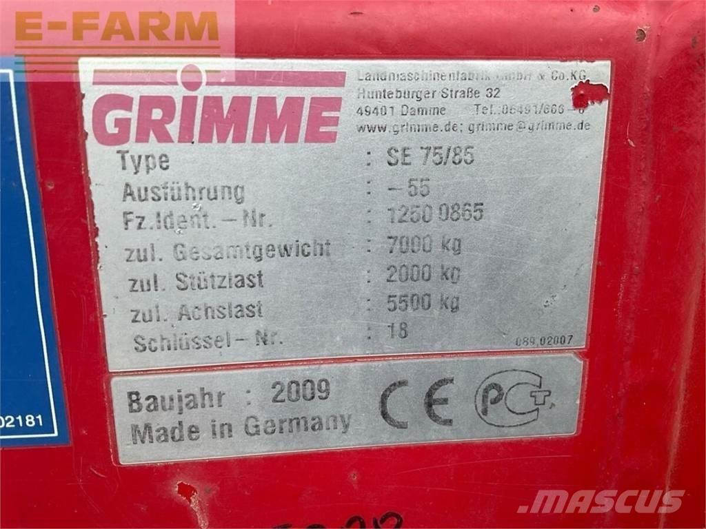 Grimme se 85-55 Kombajny ziemniaczane i kopaczki